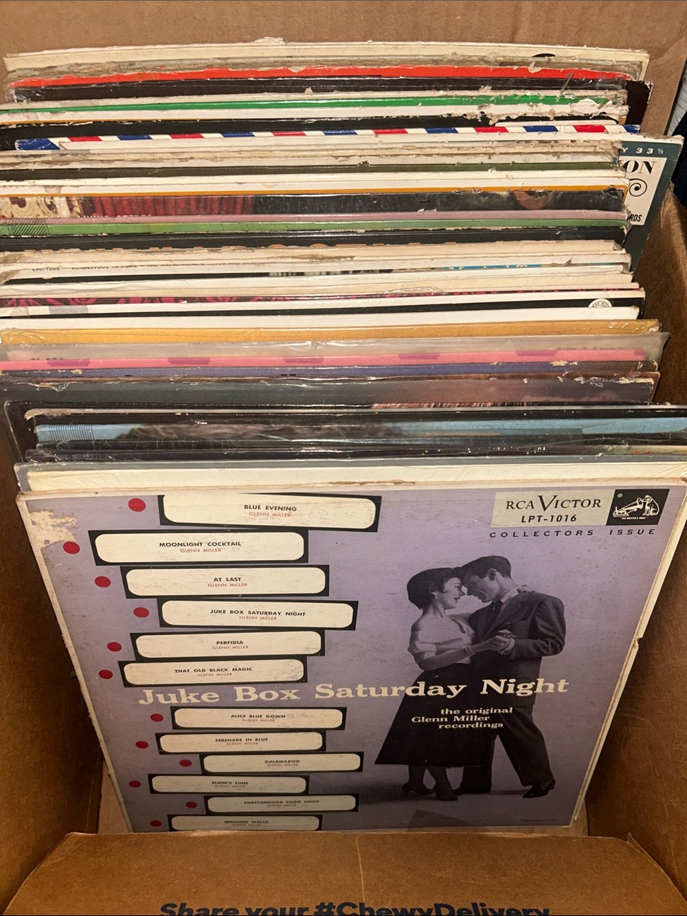 Vintage RCA Victor "Juke Box Saturday Night" Vinyl Record - 10 Mystery Picks